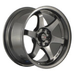 Platišče Japan Racing JR-3 15" 8J 4x100/4x108 ET25 Gunmetal