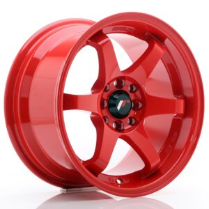 Platišče Japan Racing JR-3 15" 8J 4x100/4x108 ET25 Rdeča