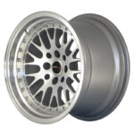 Platišče Japan Racing JR-10 15" 8J 4x100/4x108 ET20 Srebrna / polirana