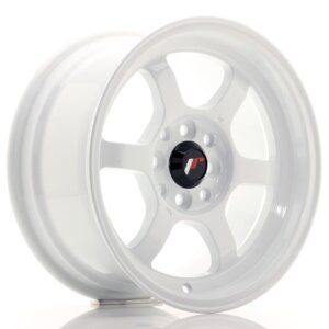Platišče Japan Racing JR-12 15" 7.5J 4x100/4x114,3 ET26 Bela