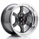 Platišče Japan Racing JR-12 15" 8.5J 4x100/4x114,3 ET13 Gunmetal