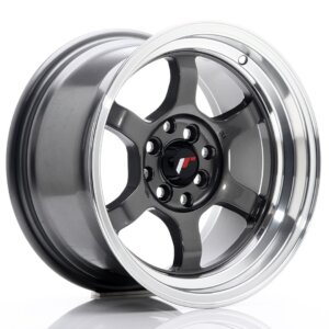 Platišče Japan Racing JR-12 15" 8.5J 4x100/4x114,3 ET13 Gunmetal