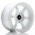 Platišče Japan Racing JR-12 15" 8.5J 4x100/4x114,3 ET13 Bela