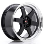 Platišče Japan Racing JR-12 18" 9J 5x114,3/5x120 ET25 Črna sijajna