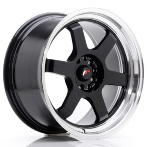 Platišče Japan Racing JR-12 18" 9J 5x114,3/5x120 ET25 Črna sijajna