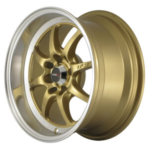 Platišče Japan Racing TF-2 15" 7.5J 4x100/4x114,3 ET10 Zlata