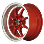 Platišče Japan Racing TF-2 15" 7.5J 4x100/4x114,3 ET30 Rdeča