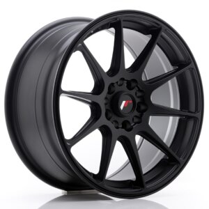 Platišče Japan Racing JR-11 17" 8.25J 5x100/5x114,3 ET35 Črna mat / satin
