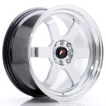 Platišče Japan Racing JR-12 17" 8J 4x100/4x114,3 ET33 Srebrna / polirana