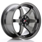 Platišče Japan Racing JR-3 15" 8J 4x100/4x114,3 ET25 Gunmetal
