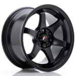 Platišče Japan Racing JR-3 15" 8J 4x100/4x114,3 ET25 Črna mat / satin