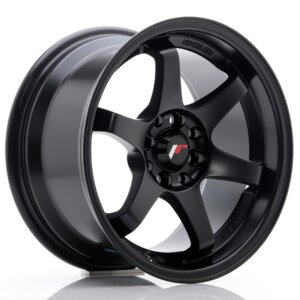 Platišče Japan Racing JR-3 15" 8J 4x100/4x114,3 ET25 Črna mat / satin