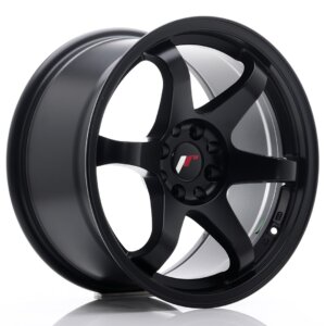 Platišče Japan Racing JR-3 17" 9J 4x108/4x114,3 ET25 Črna mat / satin