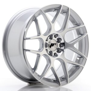Platišče Japan Racing JR-18 17" 8J 4x100/4x114,3 ET35 Srebrna / polirana
