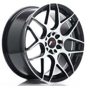 Platišče Japan Racing JR-18 18" 8.5J 5x112/5x114,3 ET40 Črna sijajna