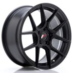 Platišče Japan Racing JR-30 17" 8J 5x100 ET40 Črna mat / satin