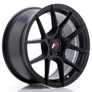 Platišče Japan Racing JR-30 17" 8J 5x100 ET40 Črna mat / satin