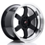 Platišče Japan Racing JR-12 18" 10J 5x114,3/5x120 ET0 Črna sijajna