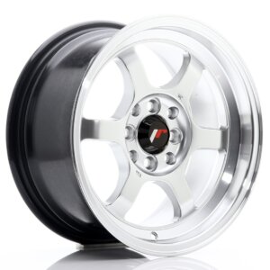 Platišče Japan Racing JR-12 15" 7.5J 4x100/4x108 ET26 Srebrna / polirana