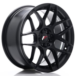 Platišče Japan Racing JR-18 17" 8J 4x100/4x108 ET25 Črna mat / satin
