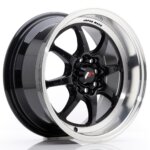Platišče Japan Racing TF-2 15" 7.5J 4x100/4x108 ET30 Črna sijajna