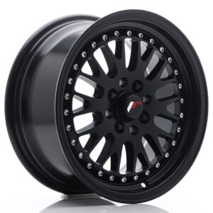 Platišče Japan Racing JR-10 15" 7J 4x100/4x108 ET30 Črna mat / satin