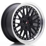 Platišče Japan Racing JR-10 16" 7J 4x100/4x108 ET30 Črna mat / satin