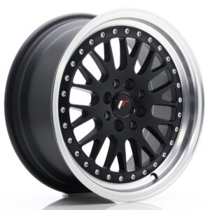 Platišče Japan Racing JR-10 16" 7J 4x100/4x108 ET30 Črna mat / satin