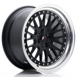 Platišče Japan Racing JR-10 16" 8J 4x100/4x108 ET20 Črna mat / satin