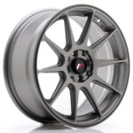 Platišče Japan Racing JR-11 17" 7.25J 4x100/4x114,3 ET35 Gunmetal
