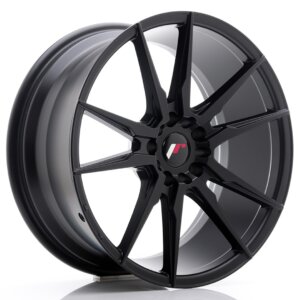 Platišče Japan Racing JR-21 19" 8.5J 5x114,3/5x120 ET25 Črna mat / satin