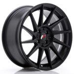 Platišče Japan Racing JR-22 17" 8J 5x100/5x114,3 ET35 Črna mat / satin