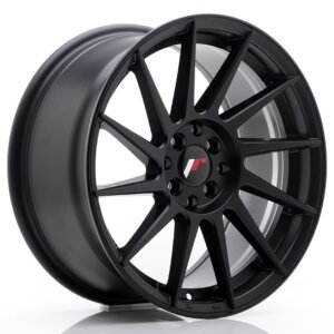 Platišče Japan Racing JR-22 17" 8J 5x100/5x114,3 ET35 Črna mat / satin