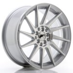 Platišče Japan Racing JR-22 17" 8J 4x100/4x108 ET25 Srebrna / polirana