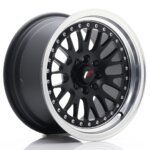 Platišče Japan Racing JR-10 15" 8J 4x100/4x108 ET20 Črna mat / satin