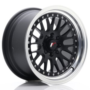 Platišče Japan Racing JR-10 15" 8J 4x100/4x108 ET20 Črna mat / satin