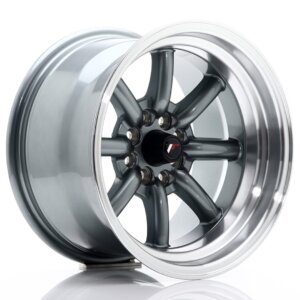 Platišče Japan Racing JR-19 15" 9J 4x100/4x114,3 ET13 Gunmetal