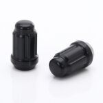JN2 Black Steel Wheel Nuts M12x1.25 (Pack of 20)