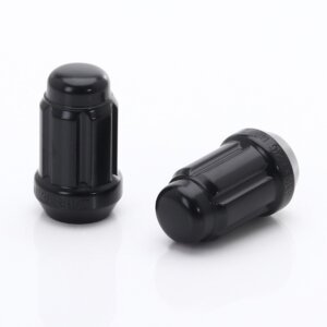 JN2 Black Steel Wheel Nuts M12x1.25 (Pack of 20)