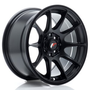 Platišče Japan Racing JR-11 15" 8J 4x100/4x108 ET25 Črna mat / satin