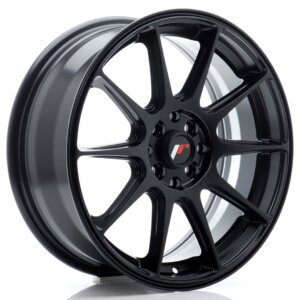 Platišče Japan Racing JR-11 17" 7J 4x100/4x114,3 ET35 Črna mat / satin