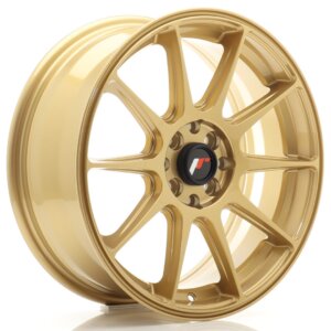 Platišče Japan Racing JR-11 17" 7J 5x100/5x108 ET35 Zlata
