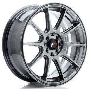 Platišče Japan Racing JR-11 17" 7J 5x100/5x108 ET35 Hyper črna