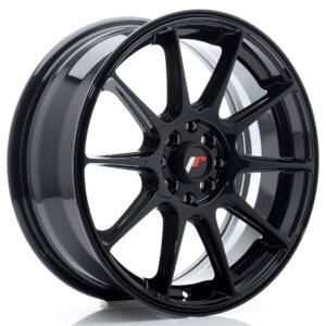 Platišče Japan Racing JR-11 17" 7J 5x112/5x114,3 ET35 Črna sijajna