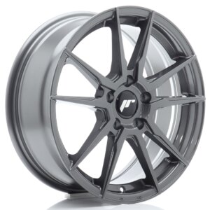 Platišče Japan Racing JR-21 17" 7J 5x114,3 ET40 Hyper siva