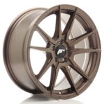 Platišče Japan Racing JR-21 17" 8J 5x100 ET35 Bronasta