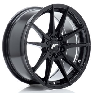 Platišče Japan Racing JR-21 17" 8J 5x110/5x120 ET35 Črna sijajna
