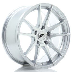 Platišče Japan Racing JR-21 17" 8J 5x120 ET35 Srebrna / polirana