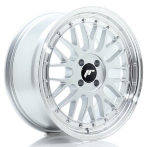 Platišče Japan Racing JR-23 17" 8J 4x100 ET35 Srebrna / polirana