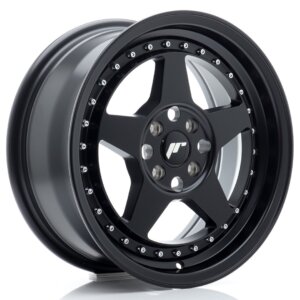 Platišče Japan Racing JR-6 16" 7J 4x100 ET35 Črna mat / satin